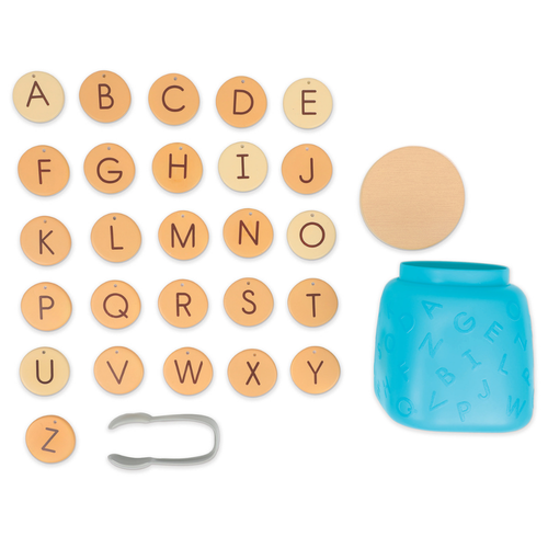 Alphabet Cookie Jar