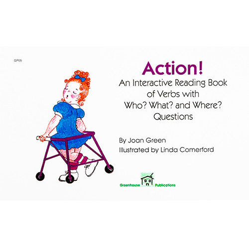 Action! Interactive Reading Book – Autism Homeschool Resources