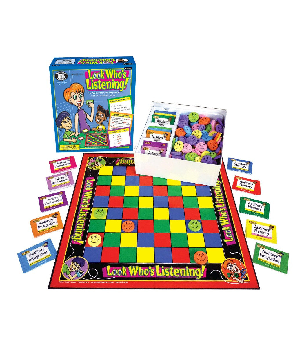 Look Who's Listening! Game Set