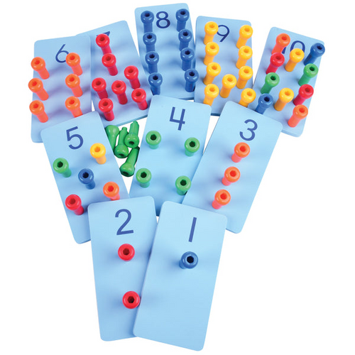 Peg-It Number Board Set