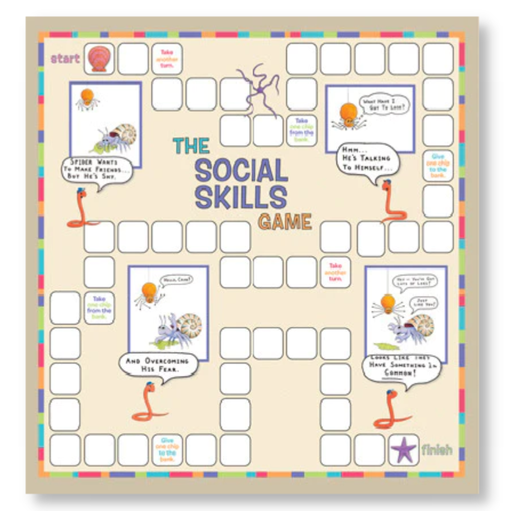 Social Skills Workbook & Game Set