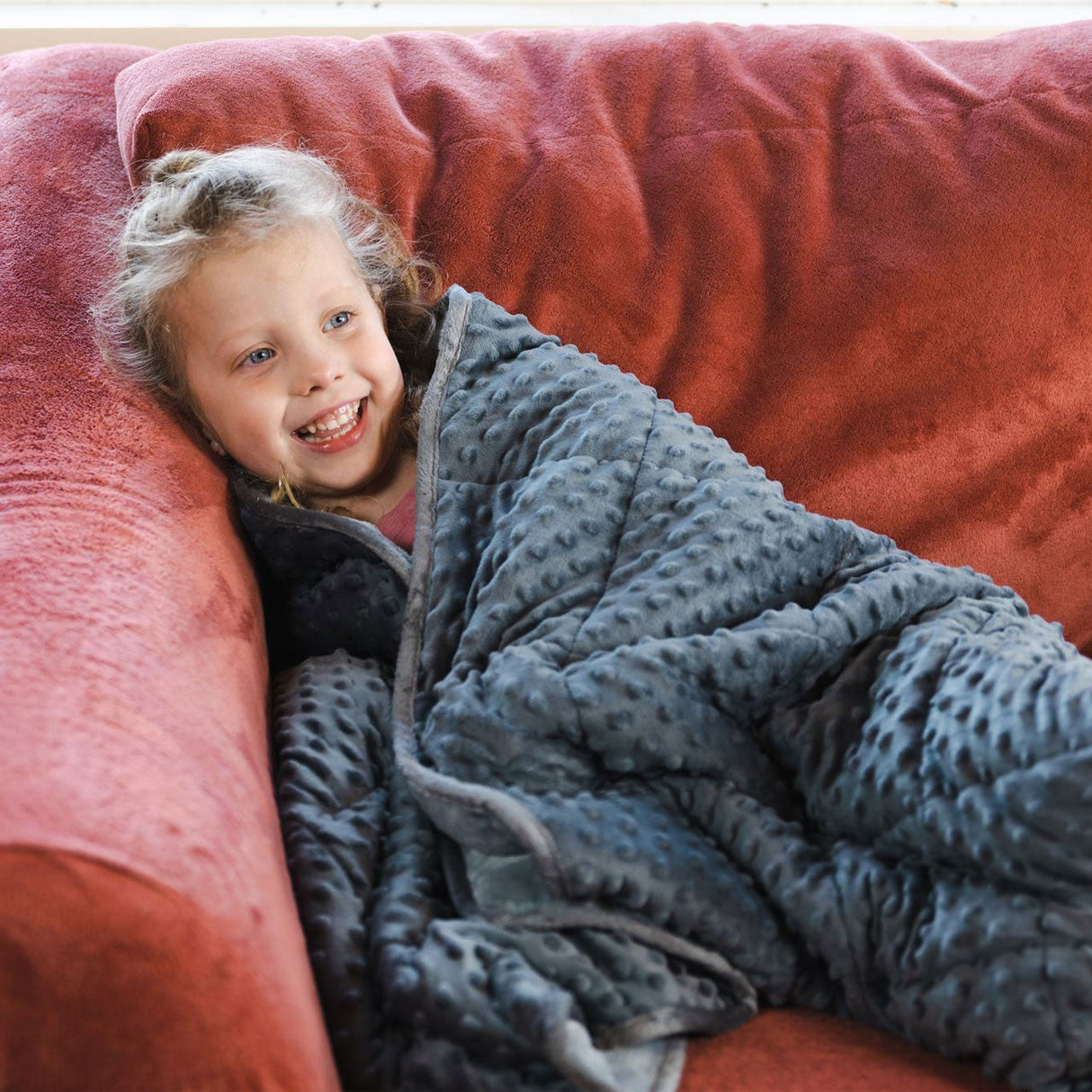 Super Soft Weighted Blanket Grey