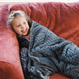 Super Soft Weighted Blanket Grey