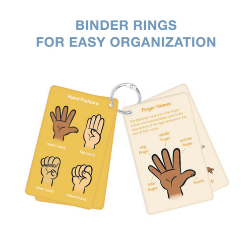 Sign Language Flash Cards