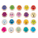 Emotions Wooden Magnets