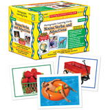 Nouns, Verbs and Adjectives Photo Learning Card Set