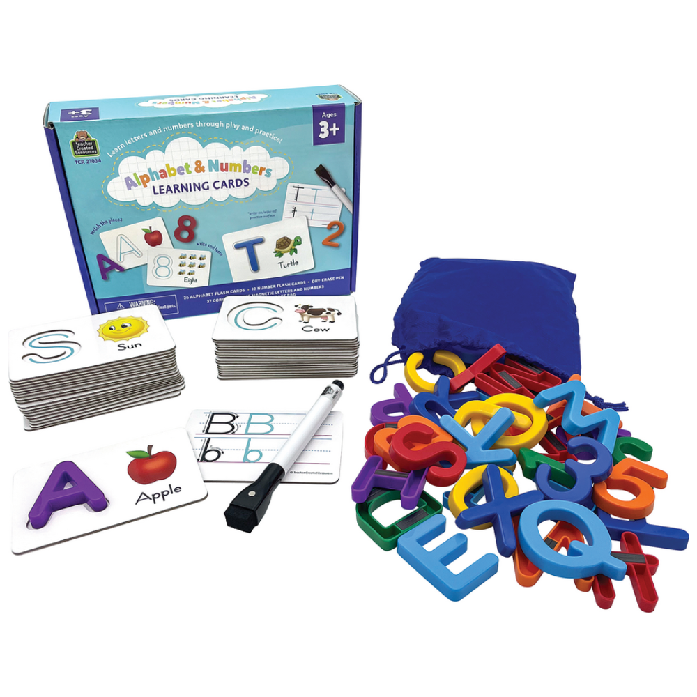 Alphabet & Numbers Learning Cards