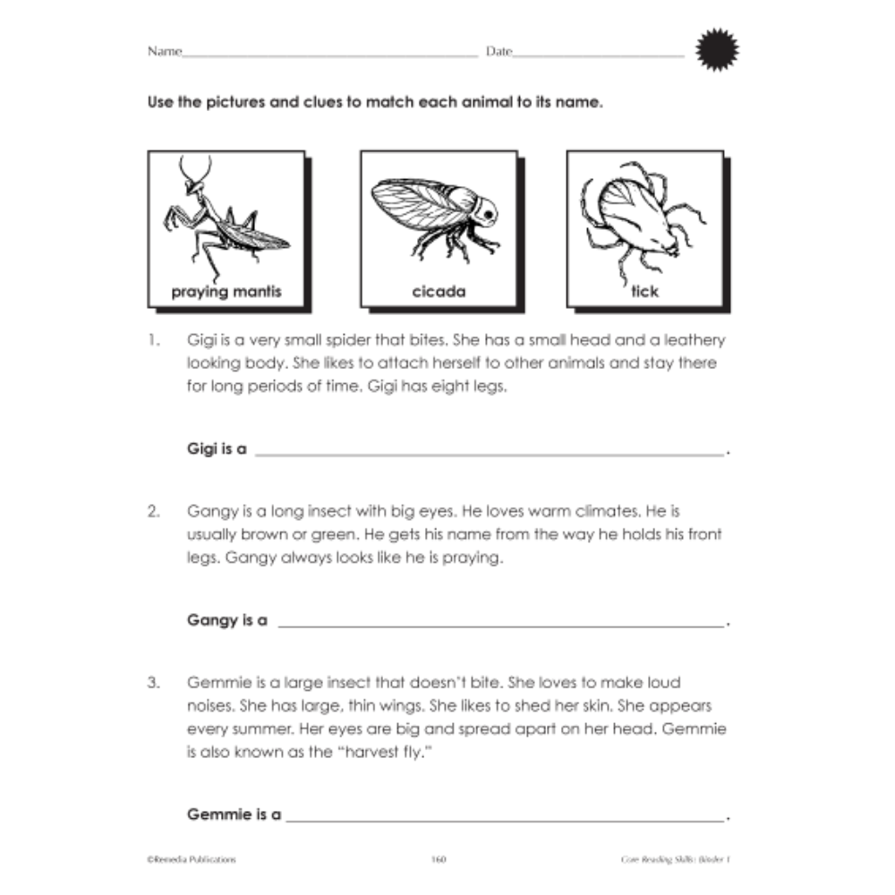 Core Reading Skills Program