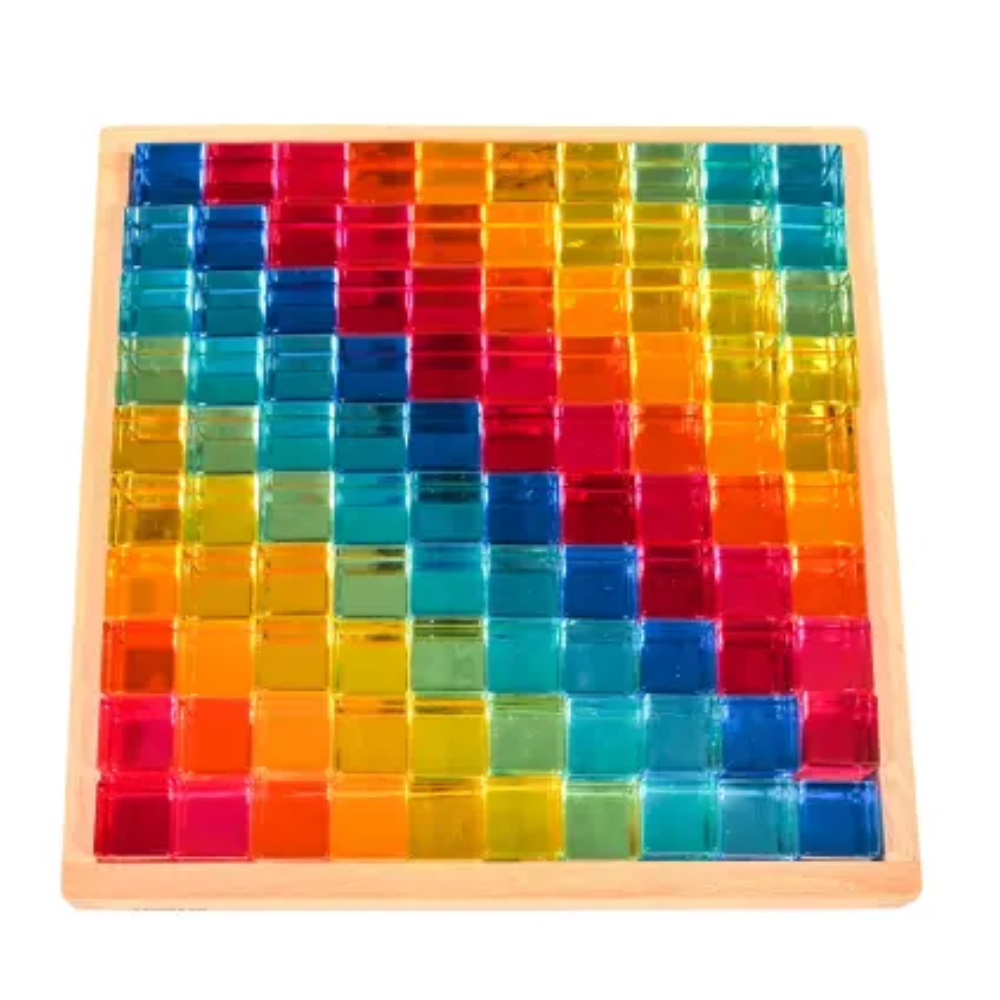 Gem Cube Mirror Tray