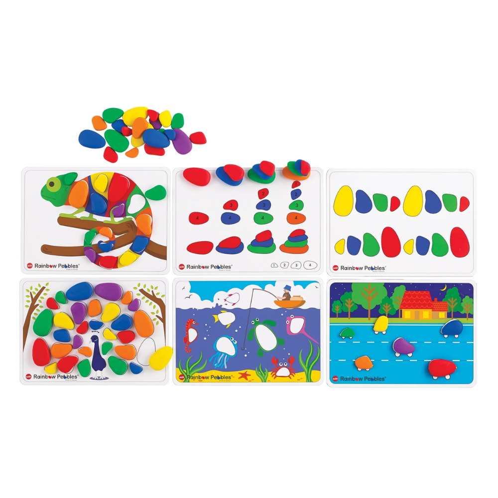 Rainbow Pebbles Activity Set