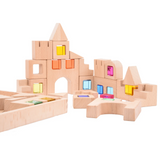 Wooden Building Gem Blocks