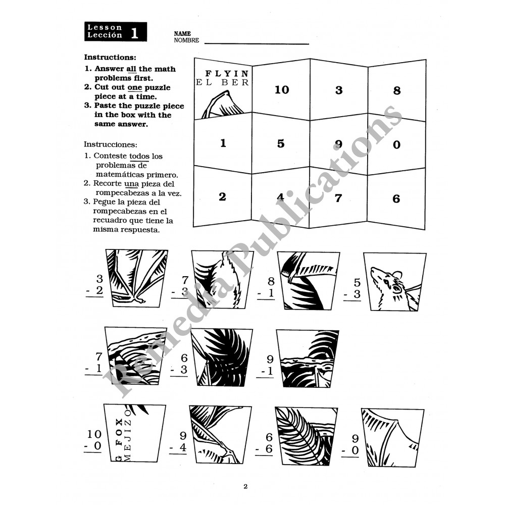 Math Puzzles & Practice - 8 Book Set