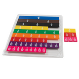 Fraction Tiles with Tray Set