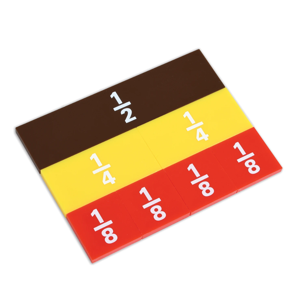 Fraction Tiles with Tray Set