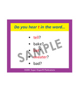 Look Who's Listening! sample card