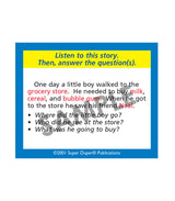Look Who's Listening! sample card