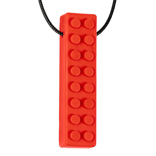 Brick Stick Textured Chew Necklace