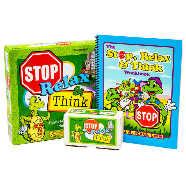 Stop, Relax & Think Games & Workbook