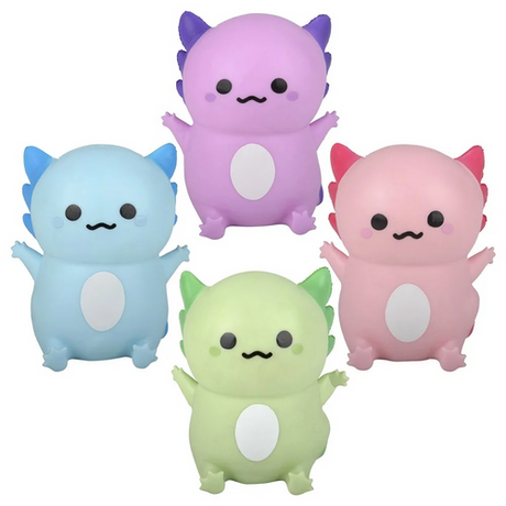 Squish Axolotl Set of 4 