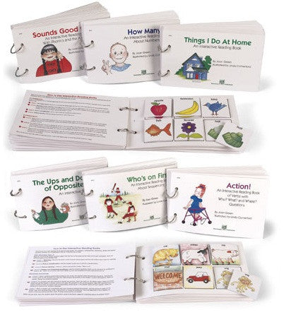 Beginning Language Interactive Reading Books - Set 1 (8 Books)