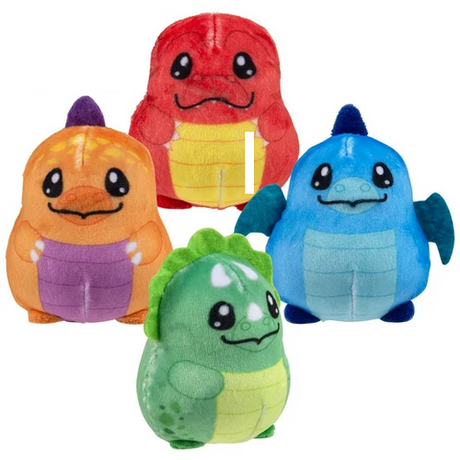 Dino Sugar Squeeze Plush Set
