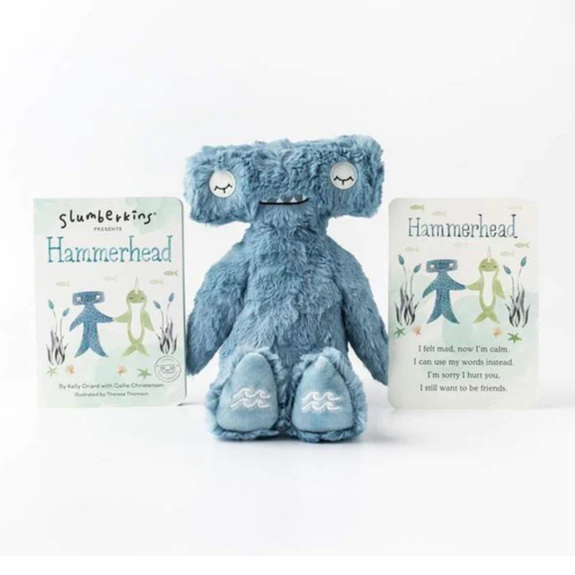 Hammerhead set with book and affirmation card