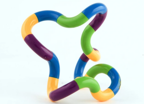 Tangle toy a quiet fidget for the classroom