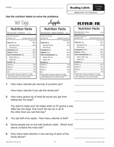 Practical Practice Math Worksheet Sample