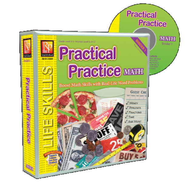 Practical Practice Math Binder