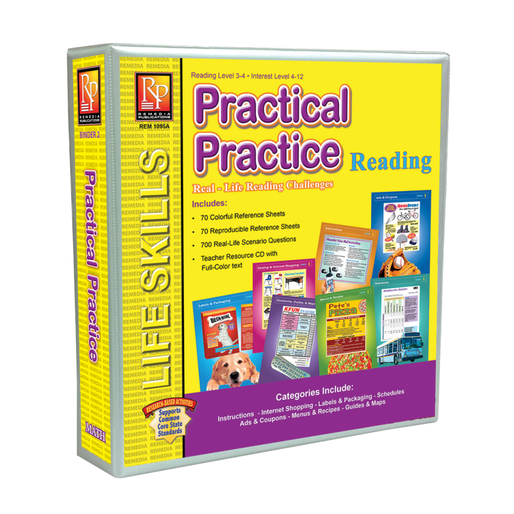 Practical Practice Reading Binder