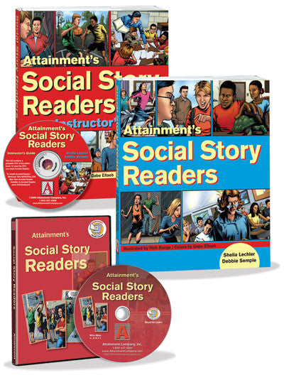 Autism reading comprehension books that also teach social skills!